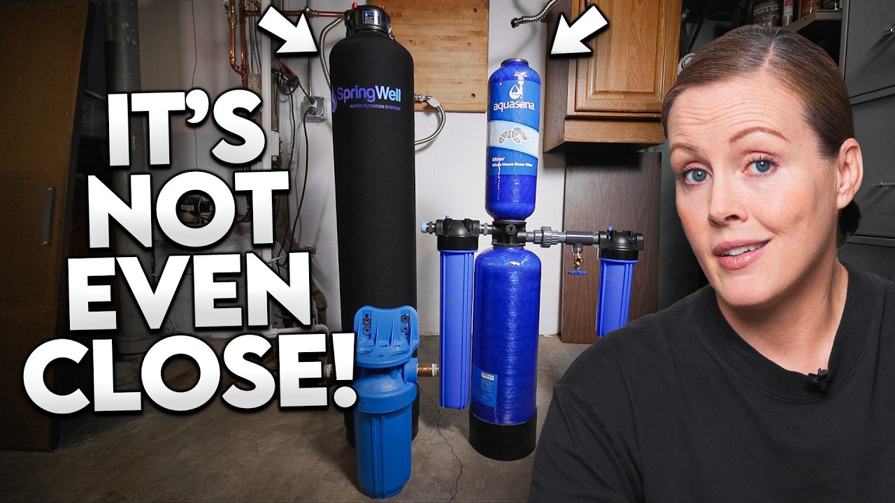 Aquasana Rhino vs. SpringWell CF Whole House Water Filter