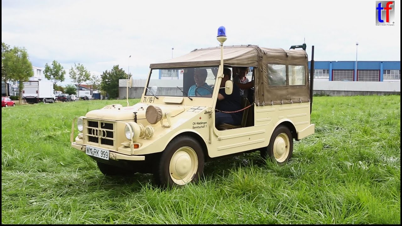 DKW Munga , Geländefahrt / Alarmfahrt, DRK Waiblingen, 2013.