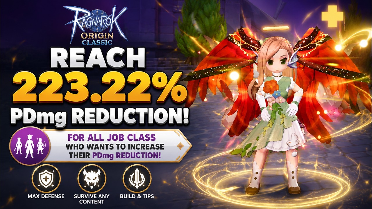 Reach 223.22% PDMG Reduction! Ultimate Guide for ALL Job Classes | Ragnarok Origin Classic