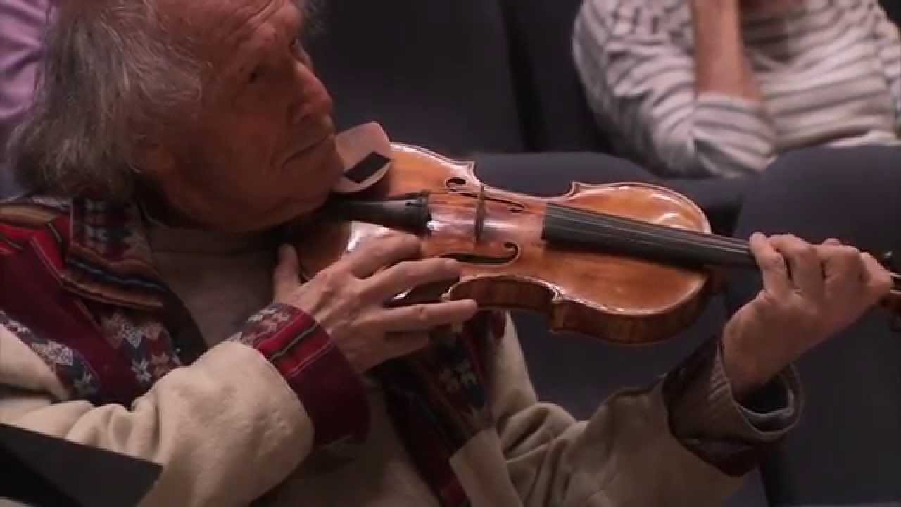 CNSMD de Lyon Violon avec Ivry Gitlis