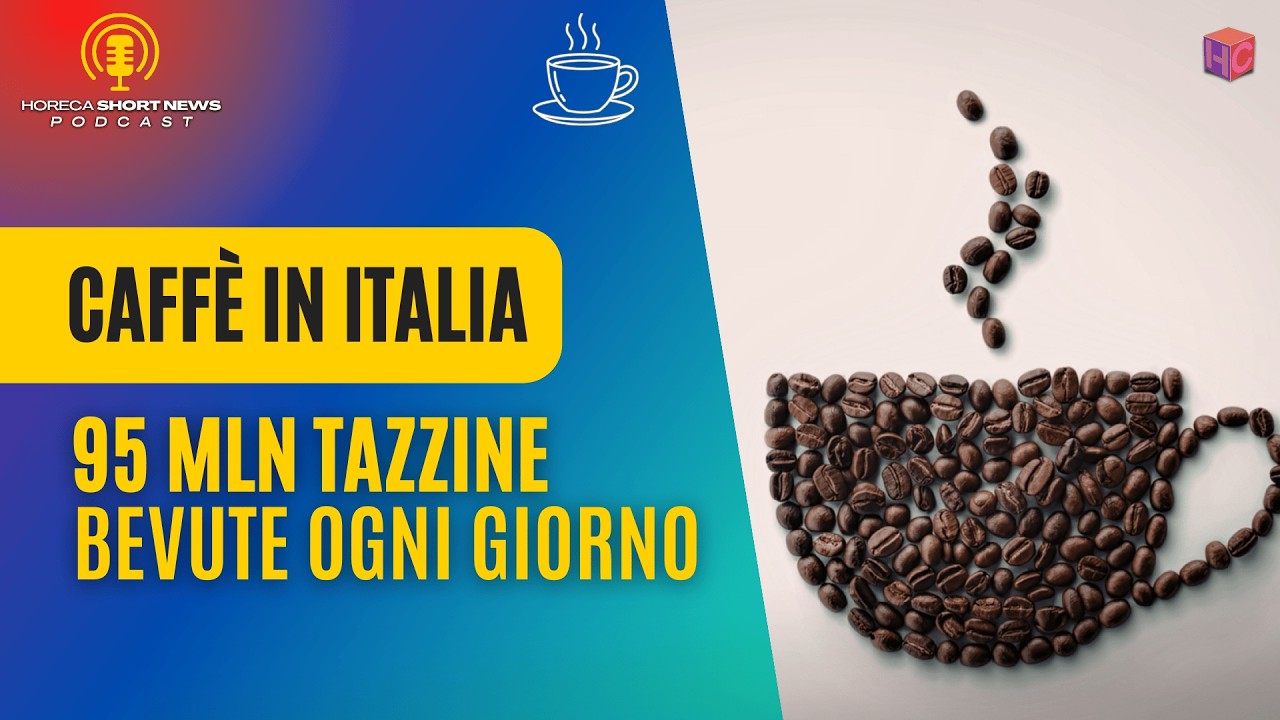 Caffè: 95 mln le tazzine che si bevono ogni giorno in Italia