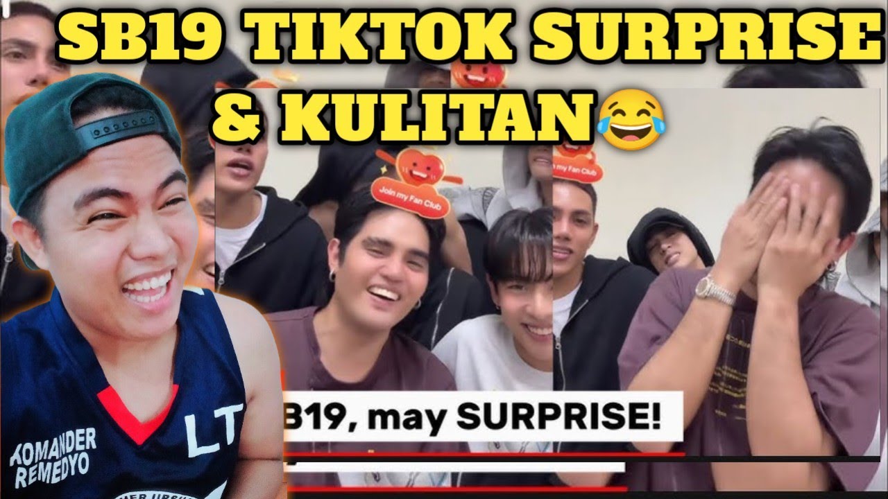 SB19 Tiktok live Surprise & kulitan!! Live Reaction