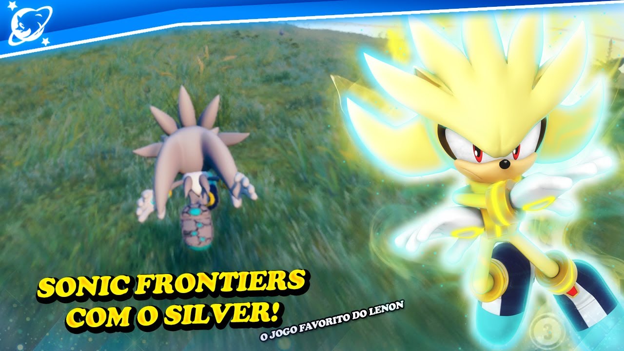 Colocaram o SILVER no jogo favorito do LENON | SONIC FRONTIERS