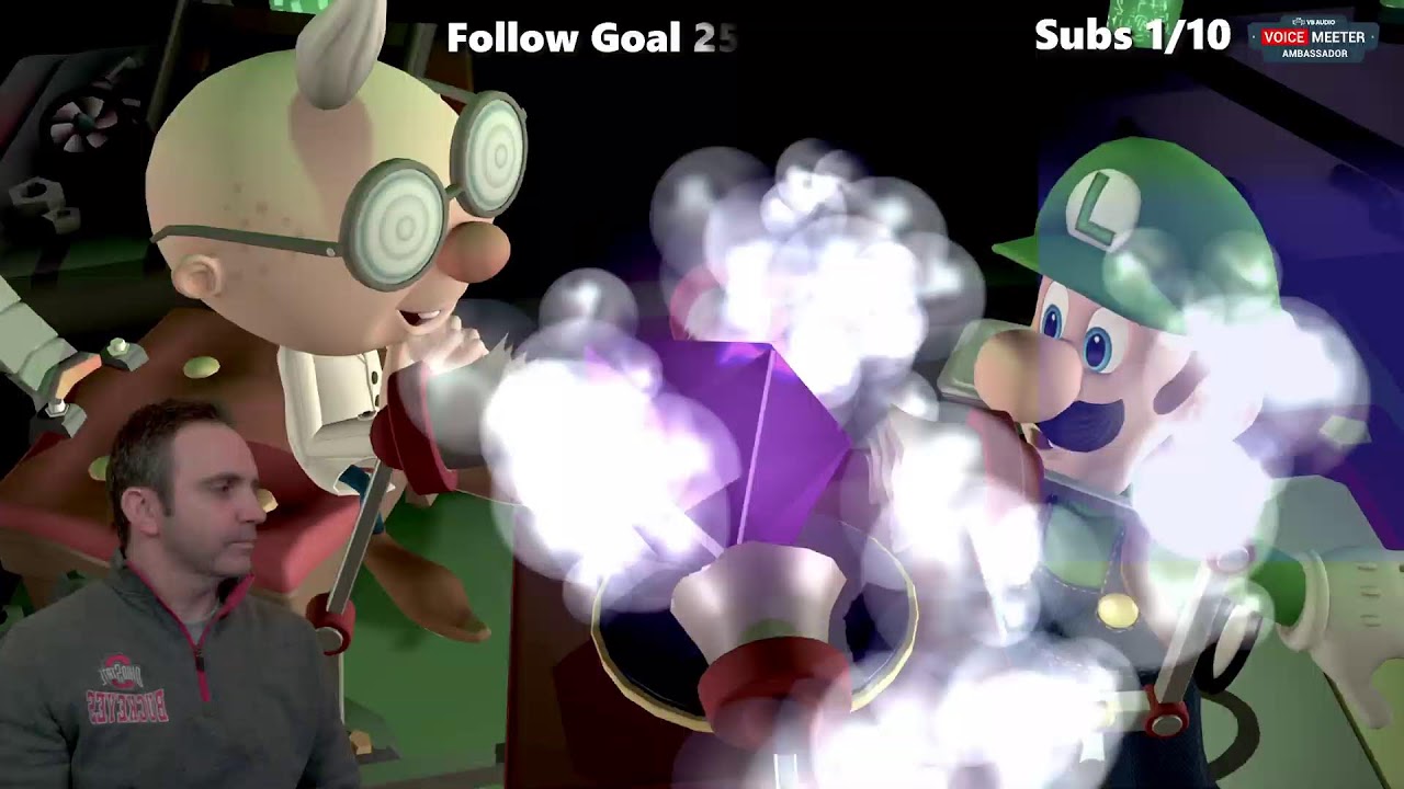 Luigi's Mansion 2/Dark Moon | Stream Audio Powered By VoiceMeeter |