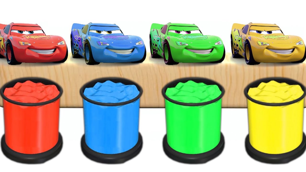 Lightning McQueen Cars with Magic Liquid