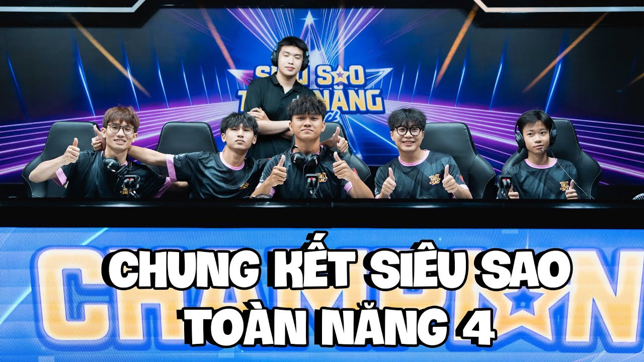 VUX HÀNH TRÌNH TRANH CUP VÔ ĐỊCH SIÊU SAO TOÀN NĂNG MÙA 4, GOOD BYE VS FLAZER ĐẦY MÃN NHÃN
