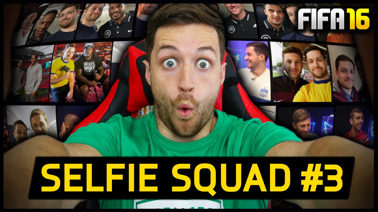 SELFIE SQUAD #3 - MATA & CRESSWELL! - Fifa 16 Ultimate Team