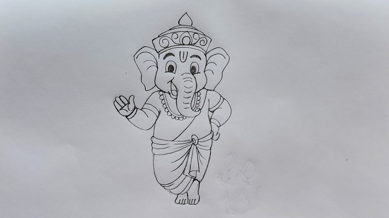 Ganesh ji drawing video easy step by step 