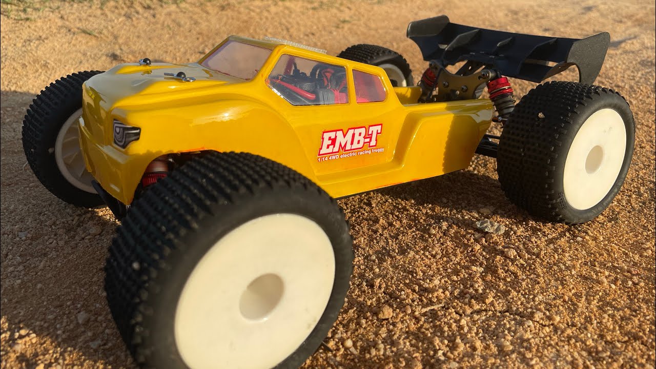 First run of the LC Racing EMB-TGHK Truggy