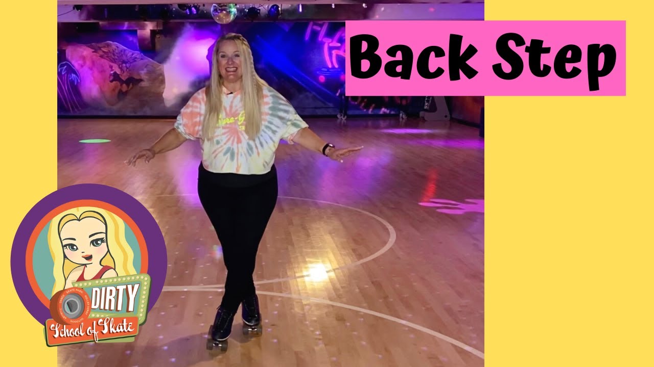 How to do a Backstep on Roller Skates - Downtown / Footwork