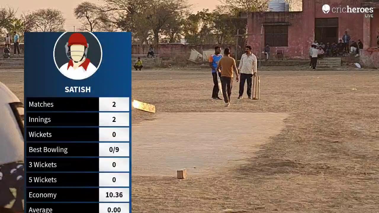 live cricket match | khandwela cricket tournament season 1 2026 live - Rajiv Gandhi stadium Khande
