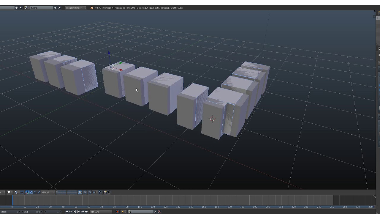 Modelando um prédio em 3D no blender [ tutorial ] parte 1