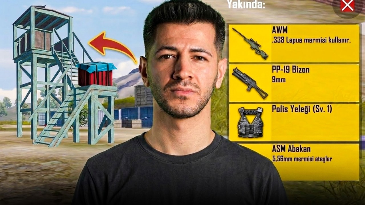 GÖZCÜ KULESİ LOOTLARIYLA WİN ALMAK? Pubg mobile