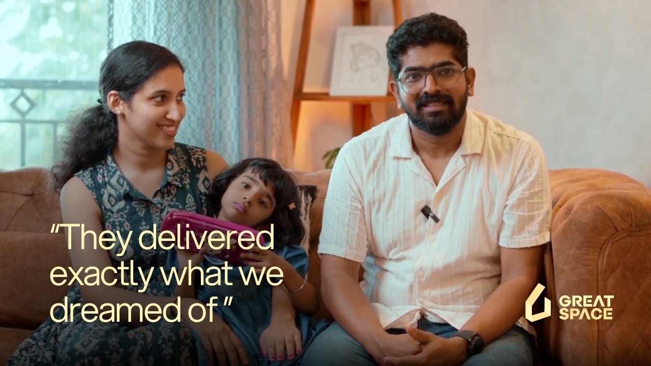 A Happy Client Story: Akhil & Family’s Experience with Greatspace Interior😇