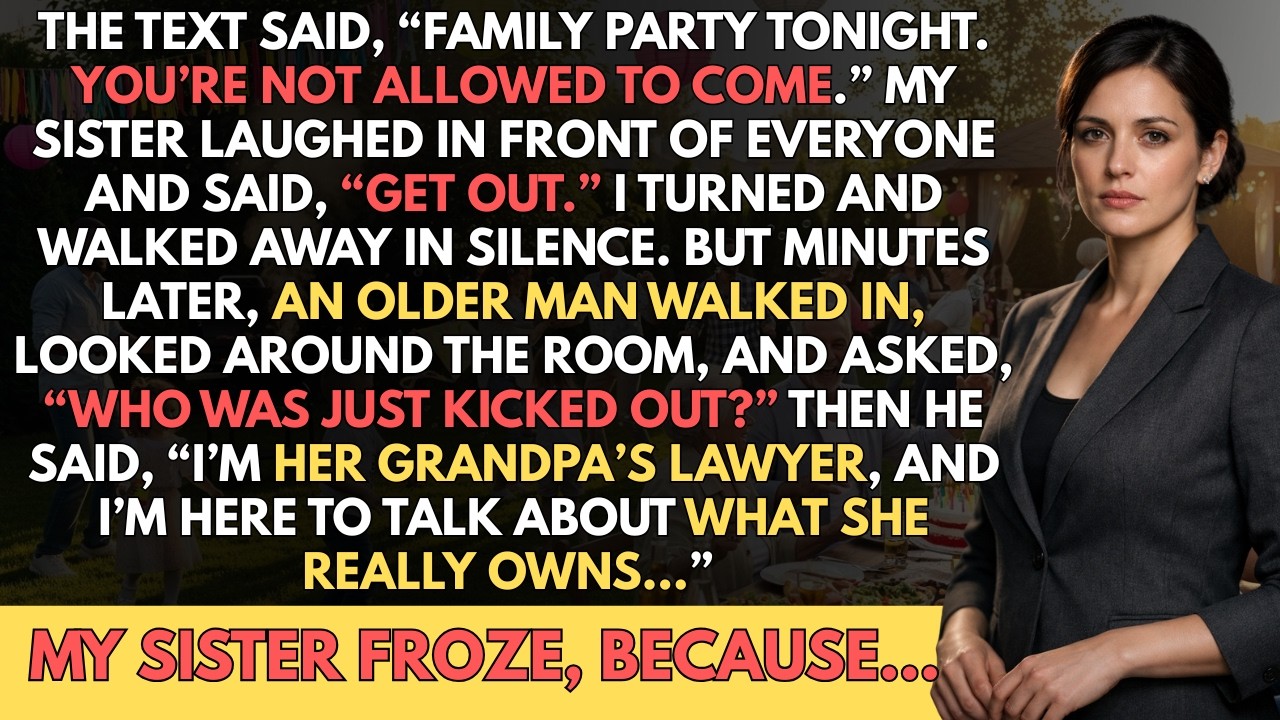 My Sister Laughed Kicking Me Out of the Family Party — That’s When She Started Losing Everything