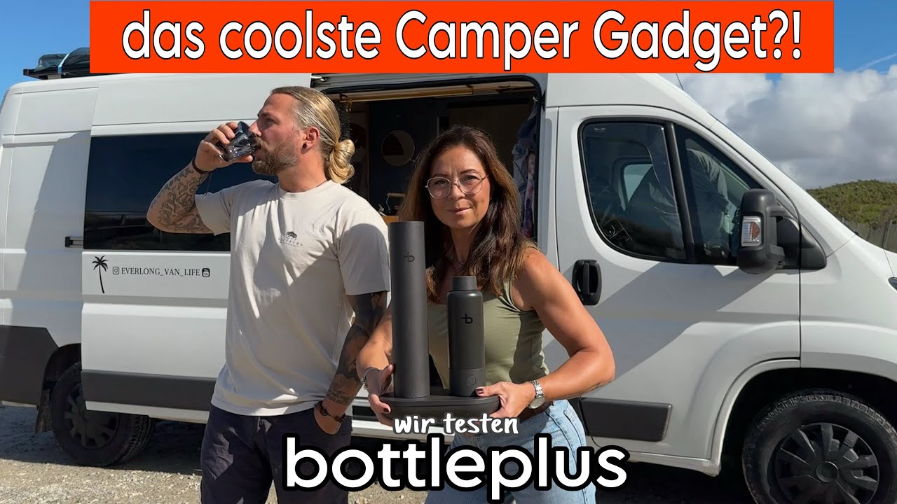 Sprudelwasser auf Knopfdruck im Wohnmobil | Wir testen bottleplus | Unser Fazit!!!