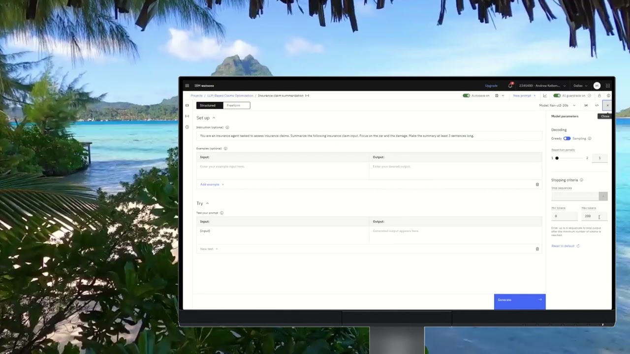 A Demonstration of IBM's watsonx.governance AI Governance Capabilities, December of 2023