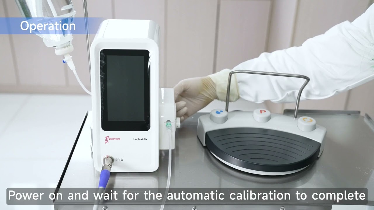 Woodpecker Implant Air Motor - Installation & Operation