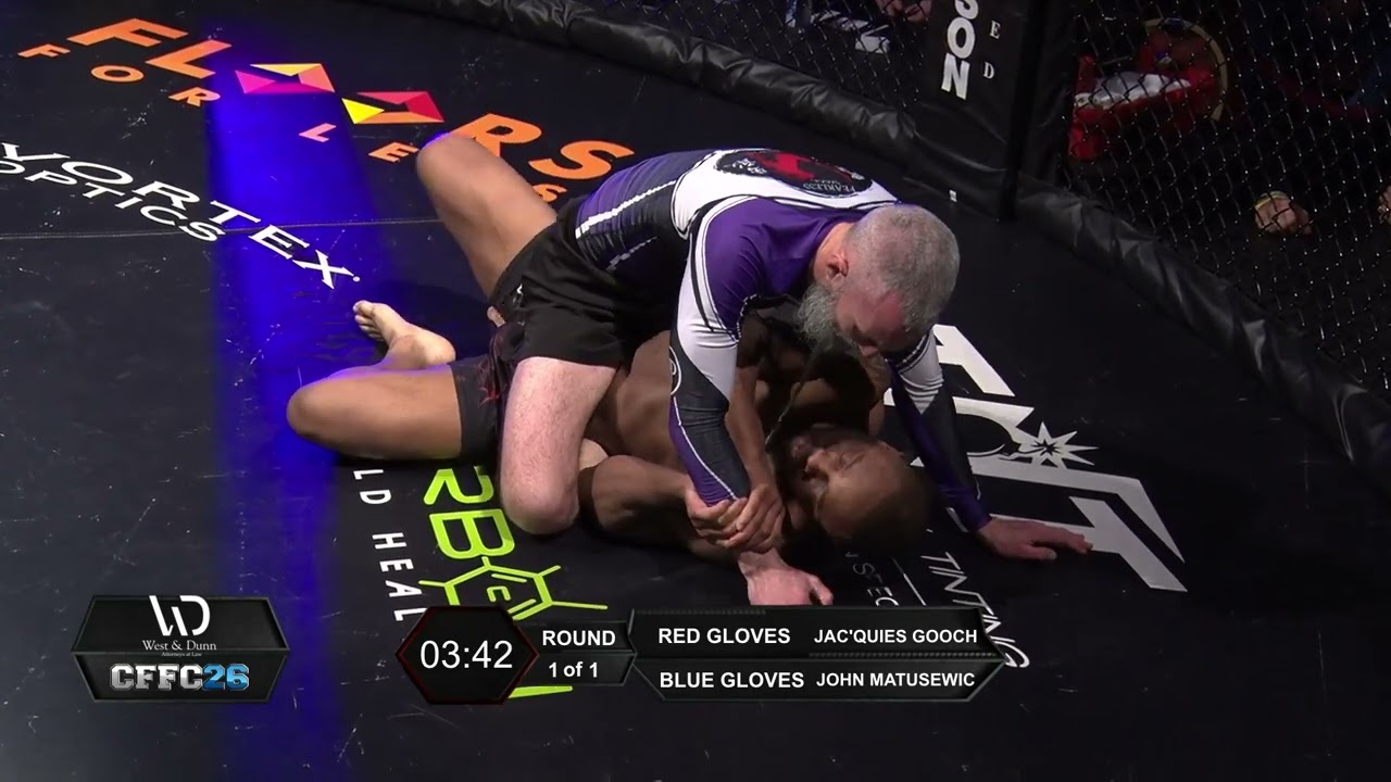 CHOSEN FEW FIGHTING CHAMPIONSHIP Jac'Quis Gooch VS John Matusewic