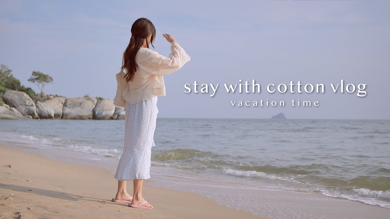 วันพักผ่อนกับครอบครัว ⛱ | ไปทะเล 🏝 | บ้านและสวน | Travel Vlog | Vacation Time 🍂