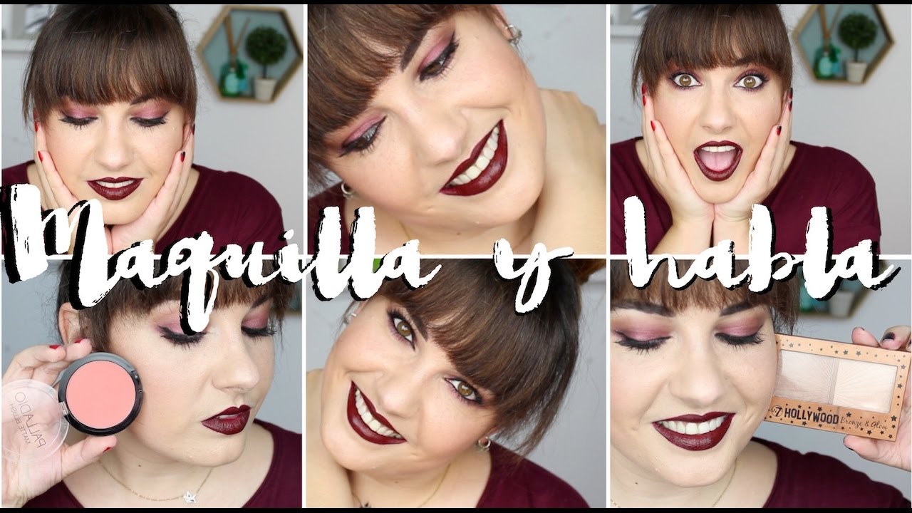 MAQUILLA Y HABLA ♥ (Look Maquillaje Low-Cost)⎥Monica Vizuete