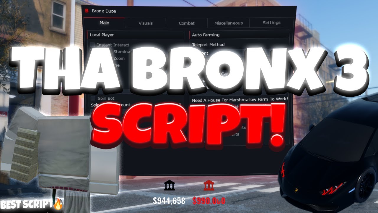 [ЛУЧШИЙ] НОВЫЙ БЕСПЛАТНЫЙ Скрипт Tha Bronx 3! (РАЗБЛОКИРУЙТЕ ВСЕ, БЕСКОНЕЧНЫЕ ДЕНЬГИ, ДУБЛИНГ И М...