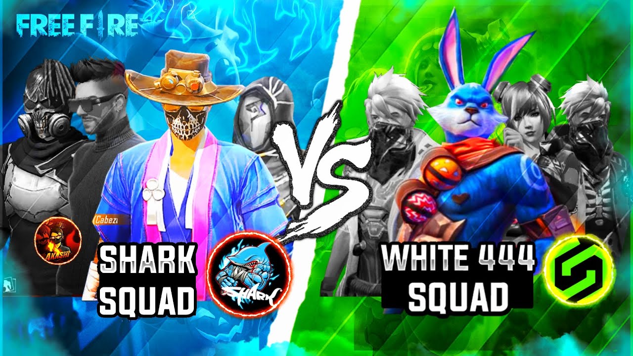 BLACK P4K  ⚔️ NOT HUMANS || 4 vs 4 Clash Squad || WHITE444,JYNX7 vs Shark,Akashi 🔥 Who's The Best ?🏆
