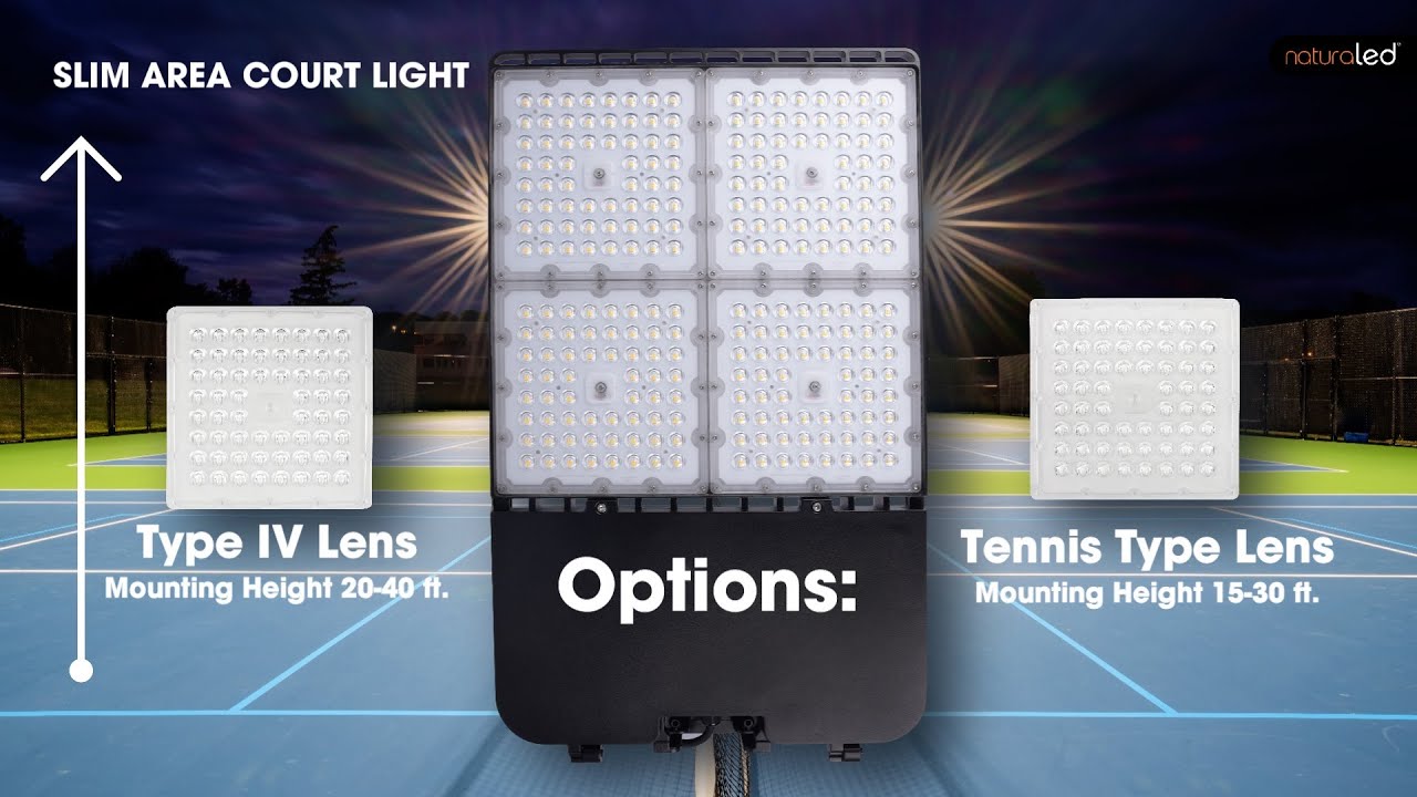 Pickleball & Tennis Court Lighting