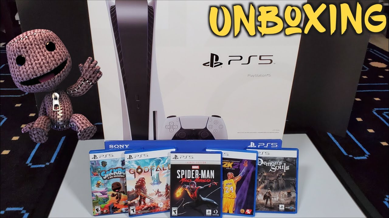 PS5 Unboxing