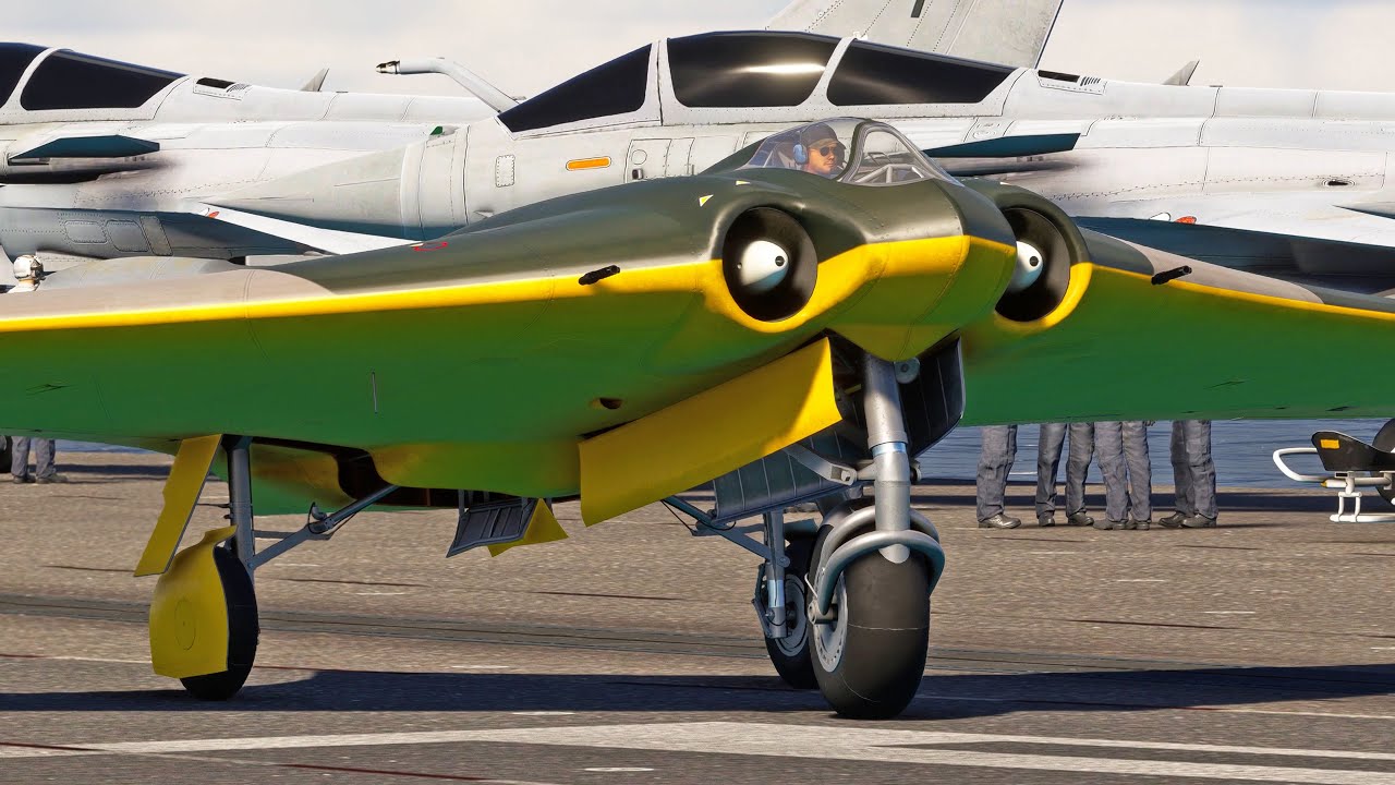 INSANE Takeoff! Royal Air Force RAS Horten Ho-229 Launches Off an Aircraft Carrier