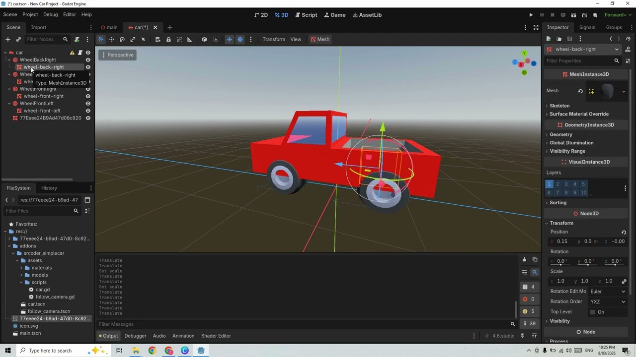 Adding a mesh from Sketchup