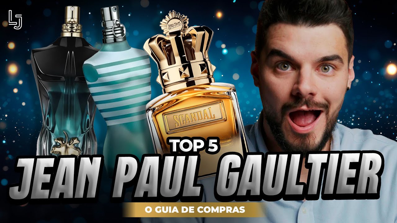 TOP 5 MELHORES PERFUMES IMPORTADOS MASCULINOS DE JEAN PAUL GAULTIER - GUIA DE COMPRAS