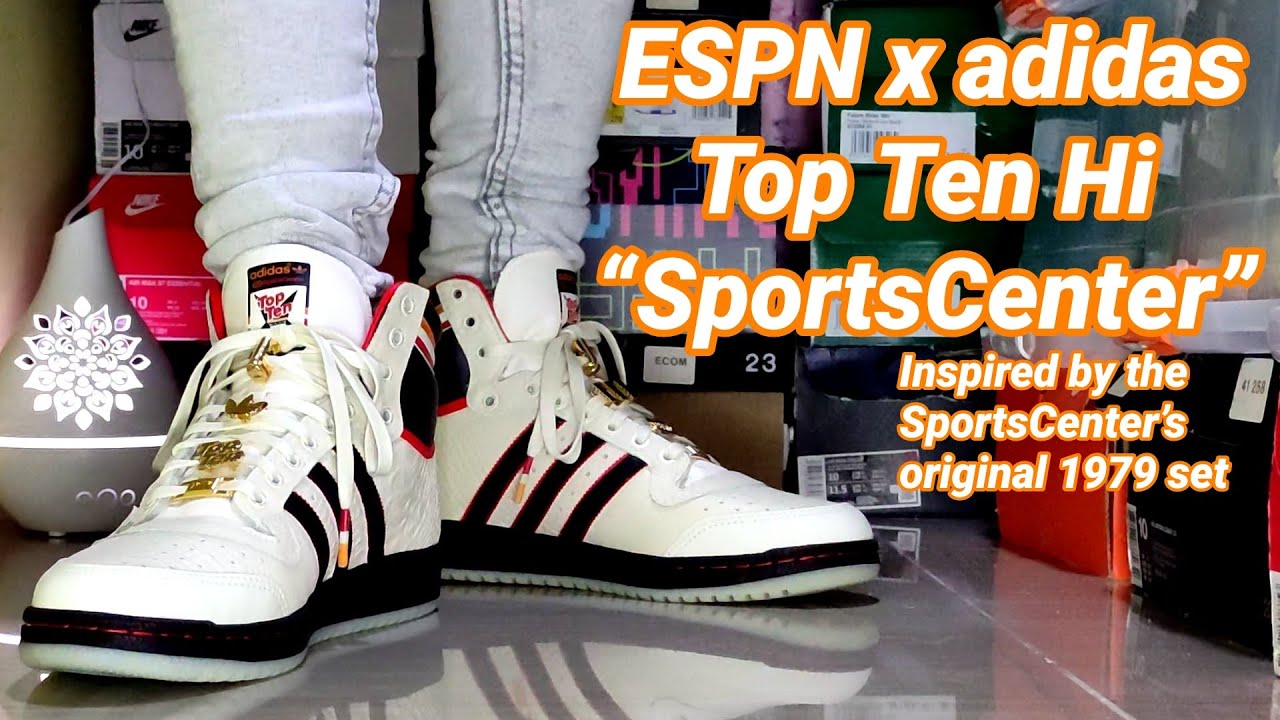 ADIDAS Top Ten Hi ESPN “SportsCenter” Celebrates Their Original 1979 Set / Unboxing and On Feet 🐾🔥🇦🇪