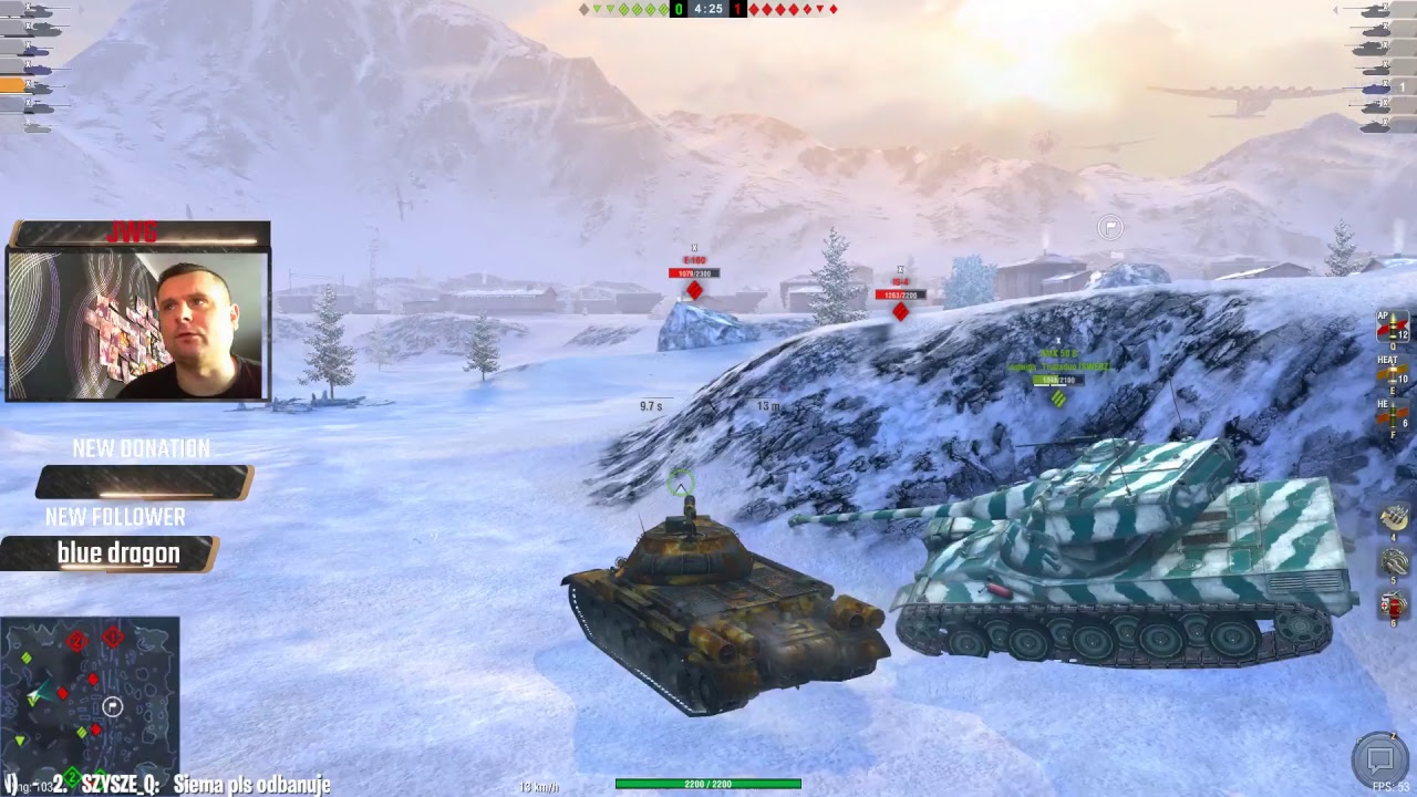 World of Tanks Blitz - PRAWIE KONIEC RANKED&Oacute;W :D - Cel 4000 punkt&oacute;w = 50 PLN ;)