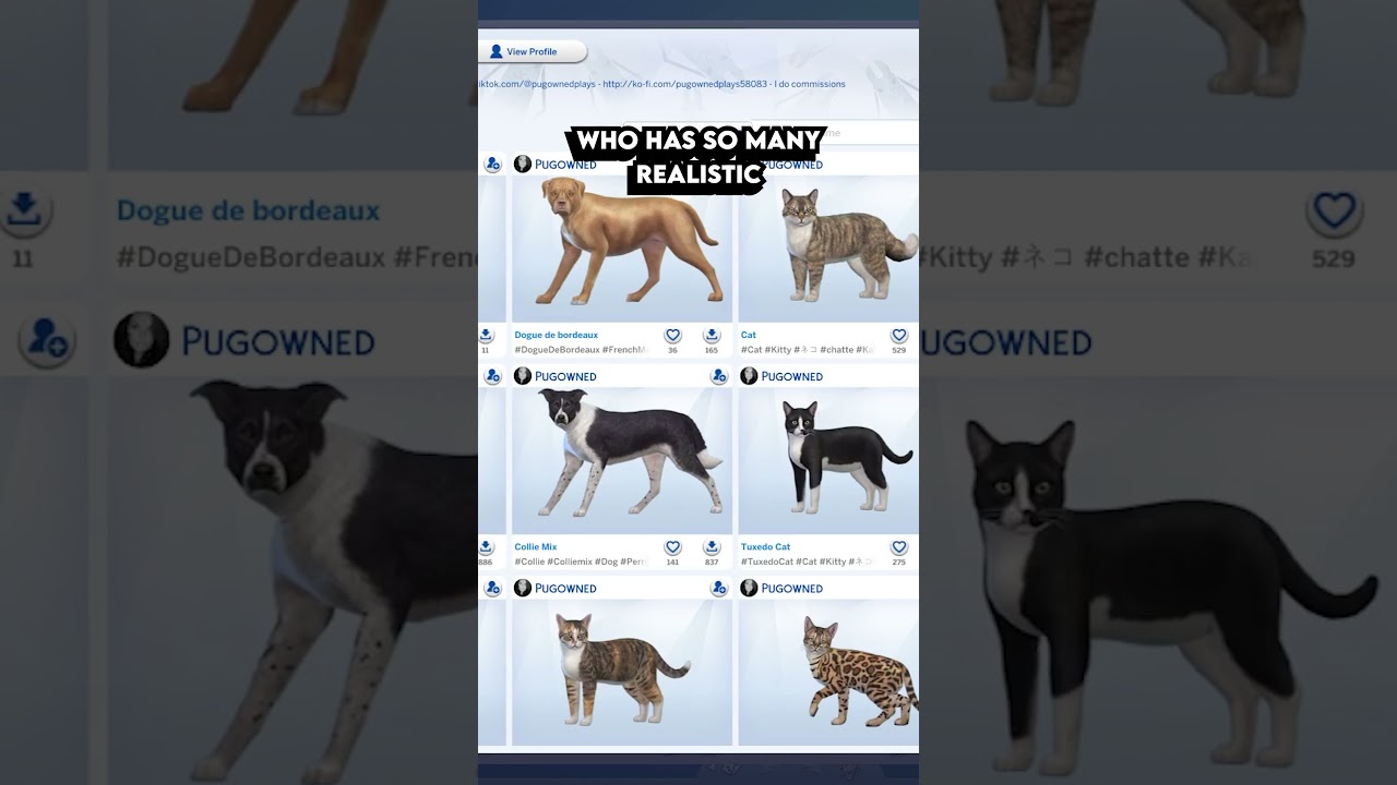 How To Get Super Realistic Pets In The Sims 4