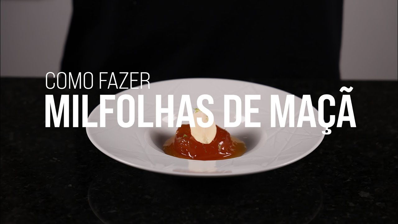 Mil folhas de Maçã e caramelo