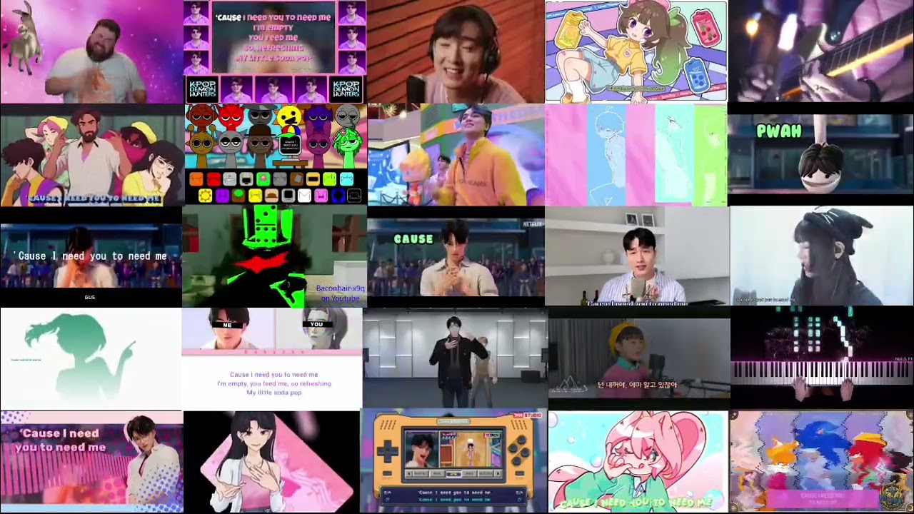 Soda Pop but It's a 25 Mashup Cover Version