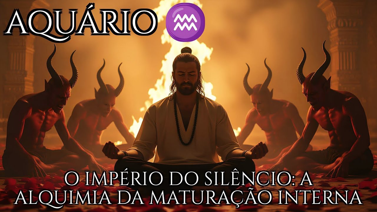 AQUÁRIO ♒ - O Império do Silêncio: A Alquimia da Maturação Interna
