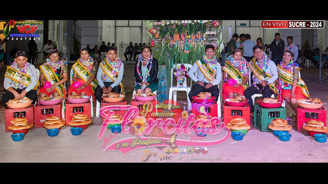 LOS GENESIS (EN VIVO SUCRE 2024 en su 3°Aniv. de la Pandilla Florcitas y sus Picaflores) MCM Prod.