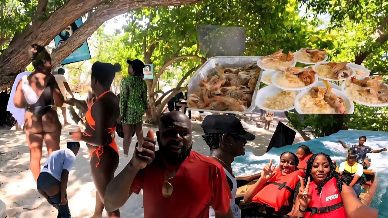 STRANDED ON REMOTE ISLAND OFF THE COAST OF JAMAICA🇯🇲(ON PURPOSE) RUM,VIBES,FOOD&FUN 