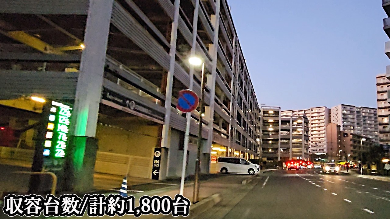 ららぽーと海老名『立体』駐車場入口まで｜神奈川県 海老名市 ショッピングモール 2024/11