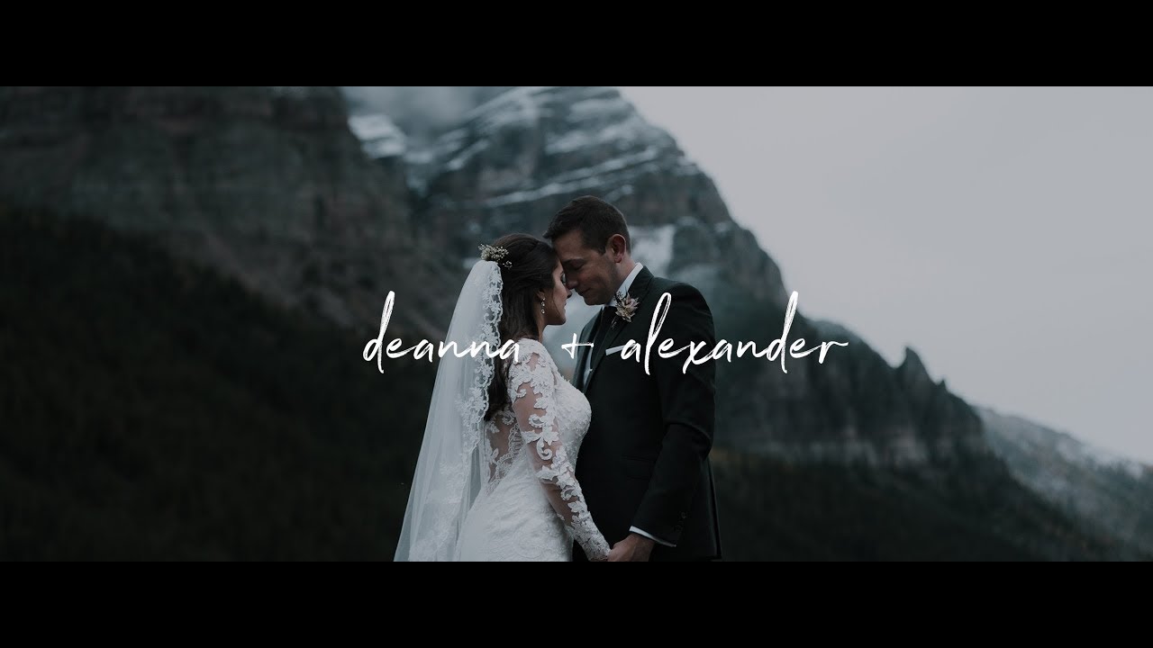 Moraine Lake, Alberta Intimate Wedding | Deanna & Alex Wedding Film
