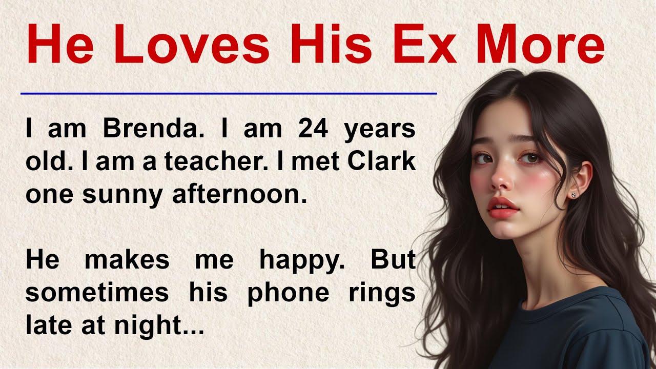 He Loves His Ex More ✅ English Speaking Practice (A1 _ A2 Level) ✅