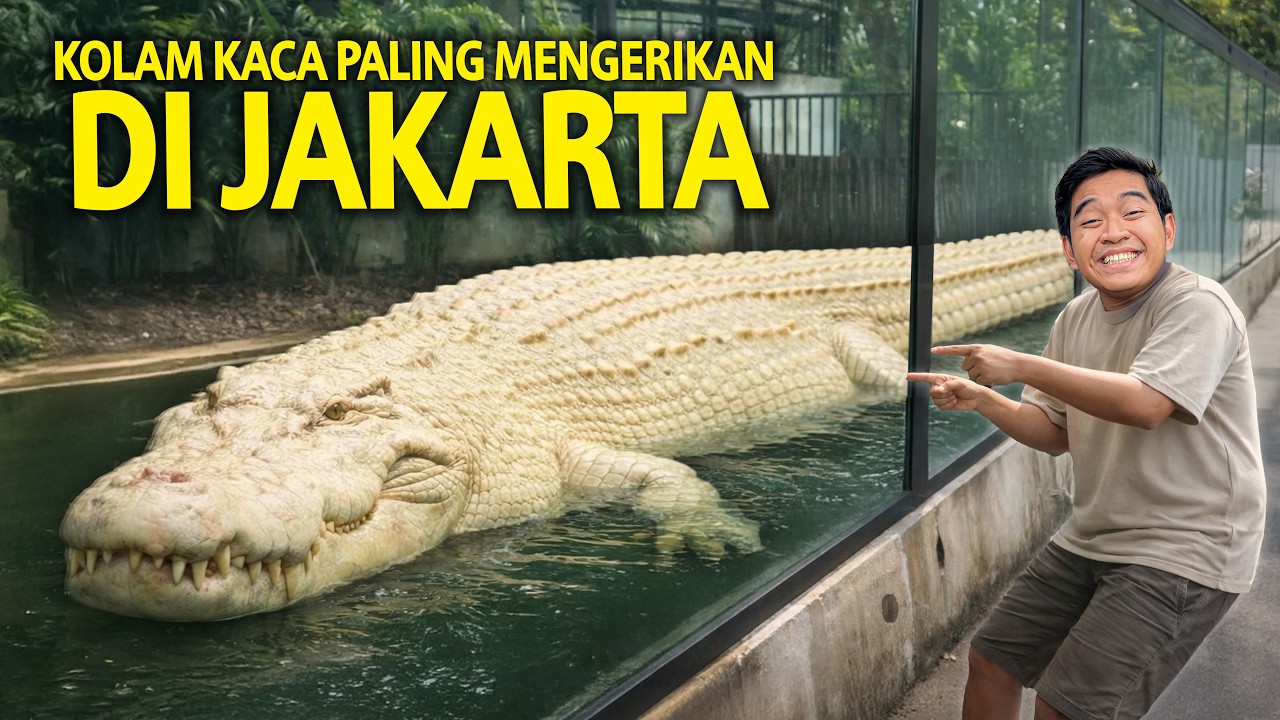 KOLAM KACA PALING MENGERIKAN DI JAKARTA! NGABUBURIT DI MUSEUM KOMODO & REPTILE TMII 2026 PART 1!