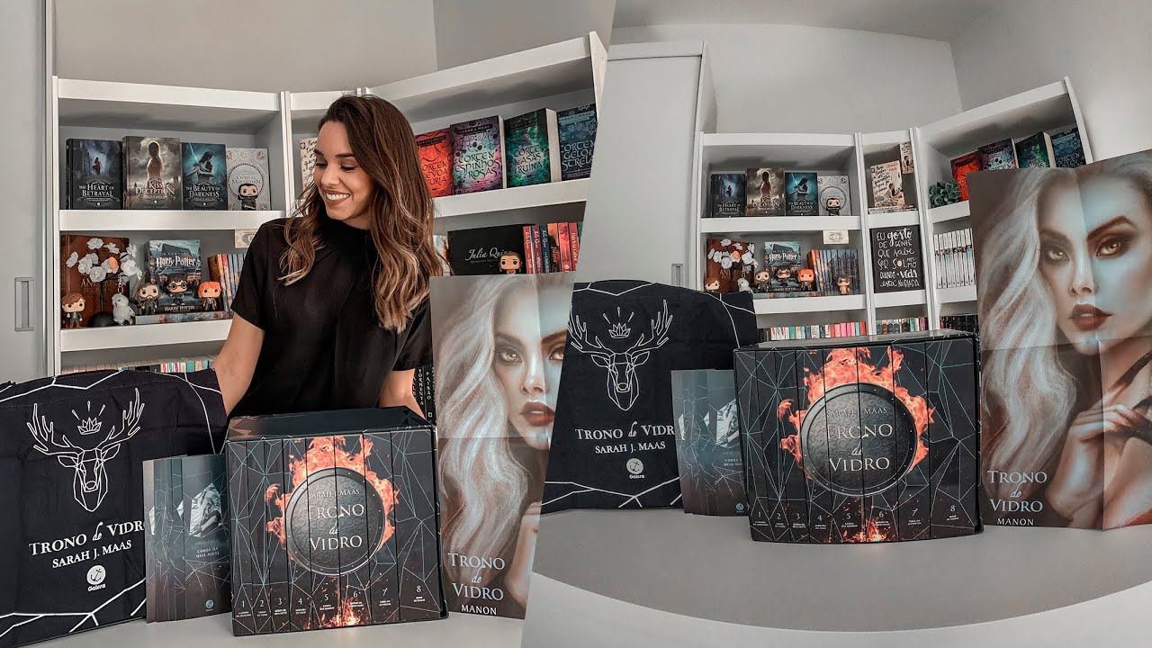 Unboxing do Box Trono de Vidro (Galera Record)