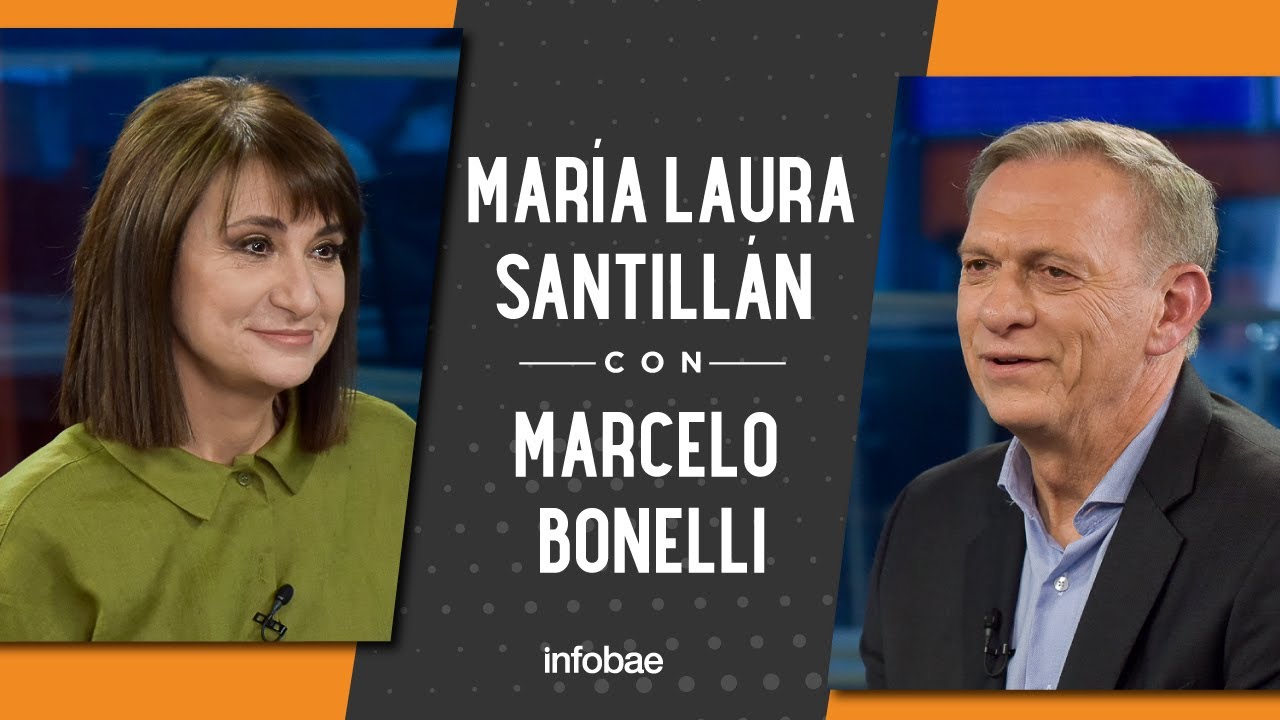 Marcelo Bonelli con Mar&iacute;a Laura Santill&aacute;n: 