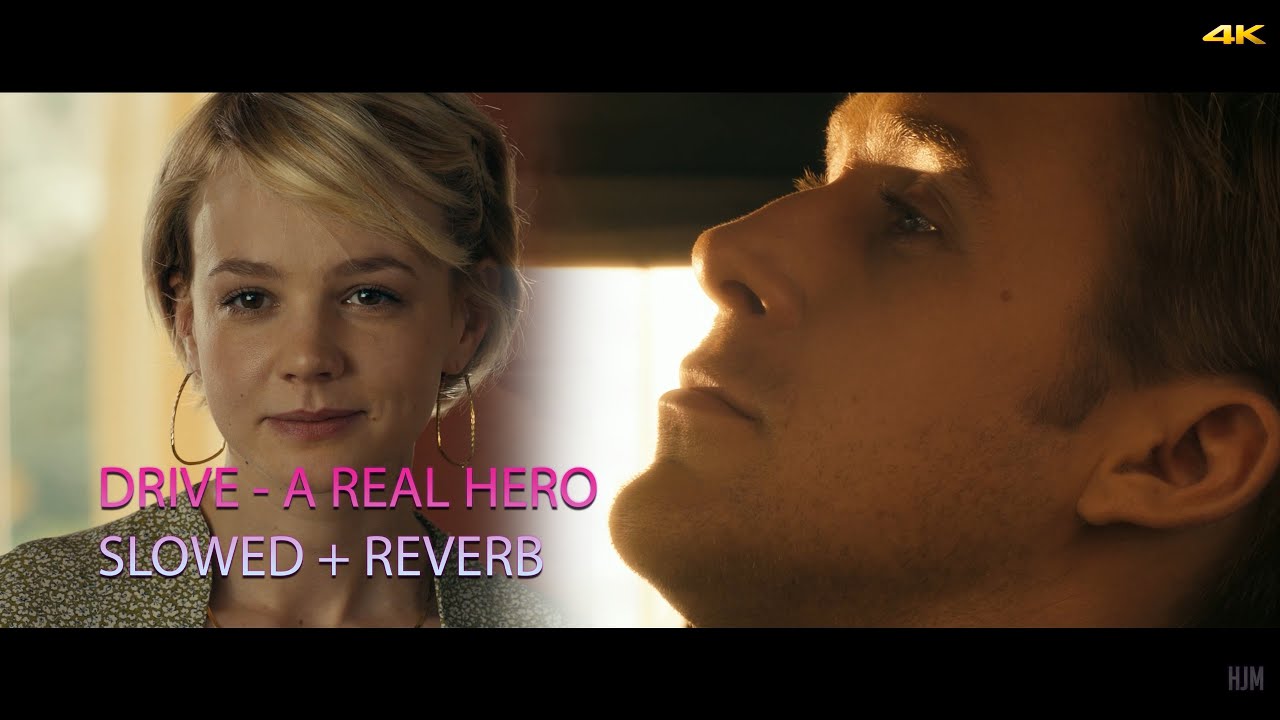 Drive Movie Soundtrack (College) - A Real Hero (Slowed + Reverb) - 4K Highest Quality