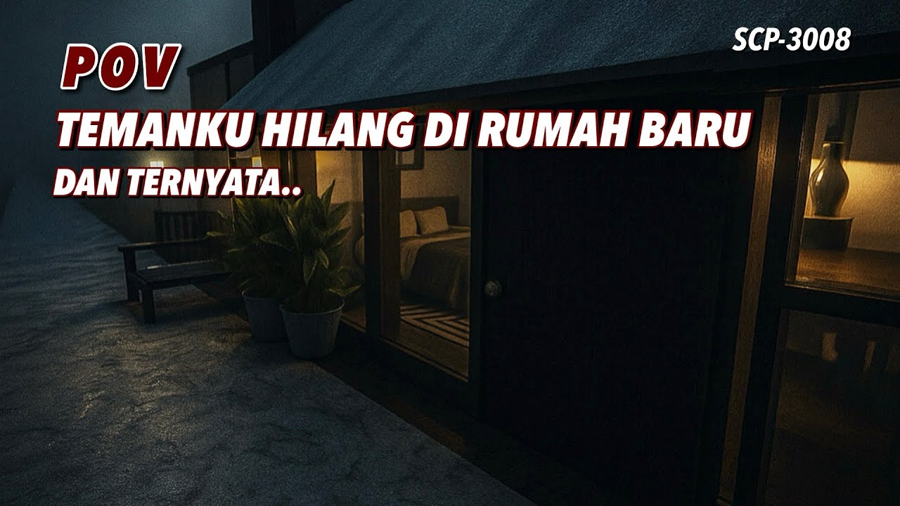 POV : Temanku hilang di rumah baru, dan ternyata… 😨 || SCP - 3008