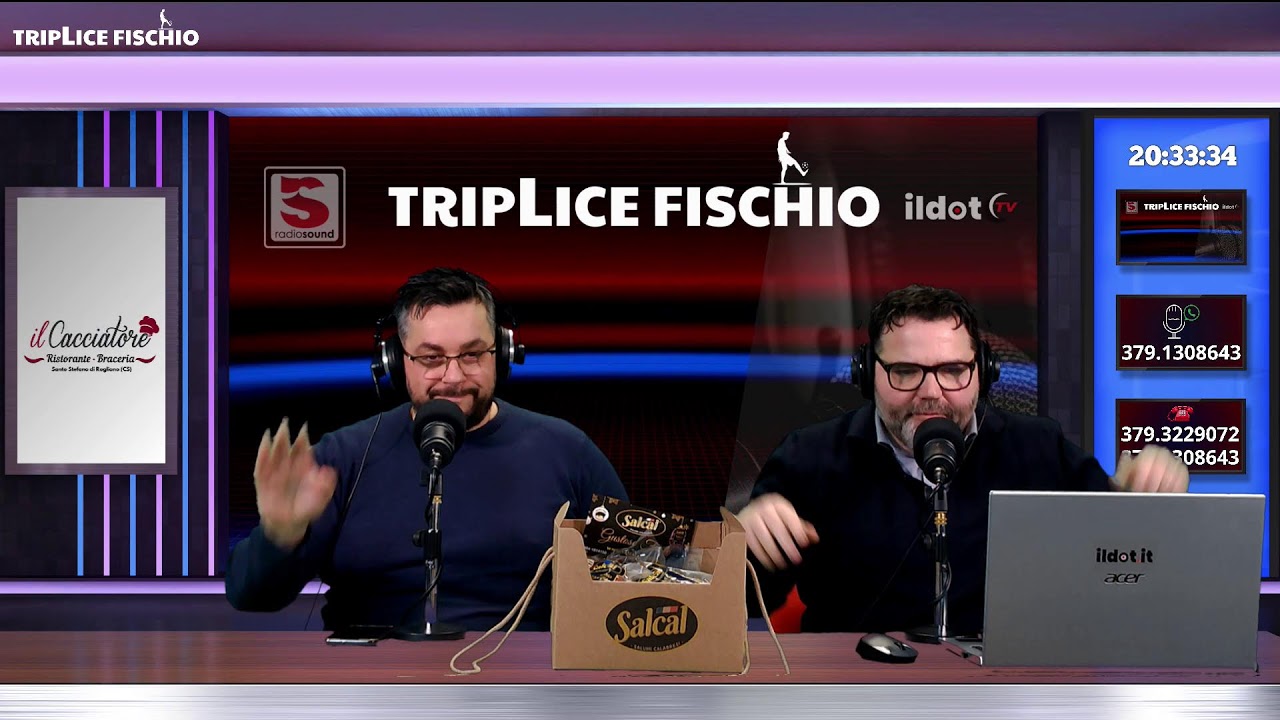TRIPLICE FISCHIO post Cosenza-Casertana (116ª puntata)