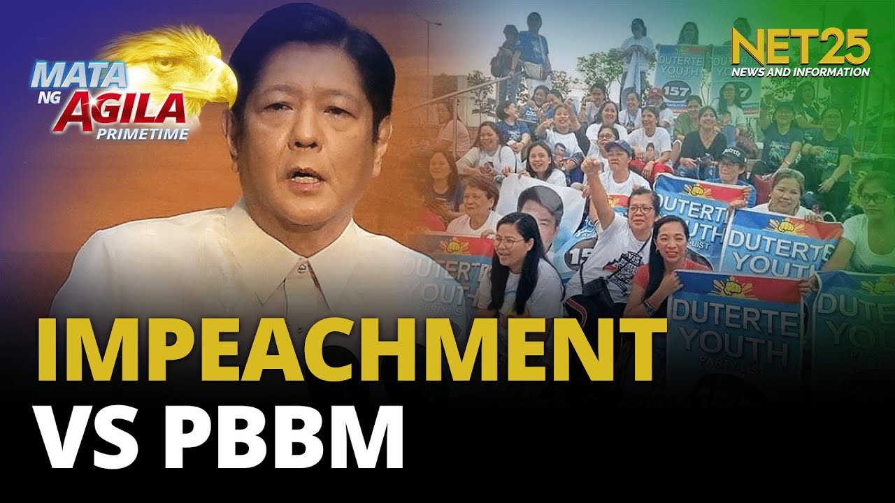 PBBM, импичмент подан молодёжью Дутерте